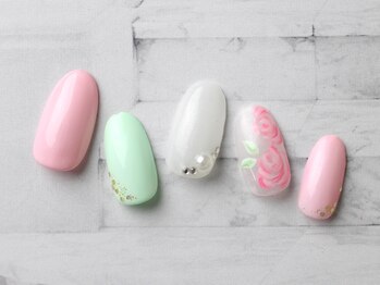 キャンアイドレッシー ヨコハマ元町店(Can I Dressy)/【NEW】フラワーネイル