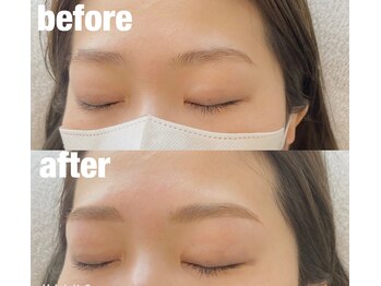 ルポ(space repos)/眉毛before after