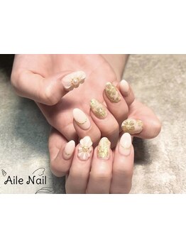 手描きアートが得意なサロン