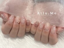 アリューミー 南青山店(Allu.Me)/tweed nail(staff:minori)