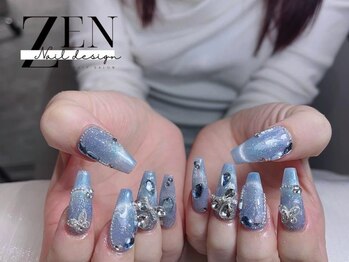 ゼン ネイル デザイン 池袋(ZEN NAIL DESIGN)/* 長 さだしやり放題×つけ放題