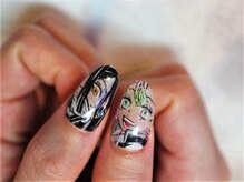 ネイルルーム アイボリー(nail room ivory)/推しのいる生活☆痛ネイル