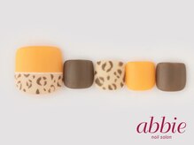 ネイルサロンアビー 北千住店(abbie)/バイカラーレオパード　￥13442