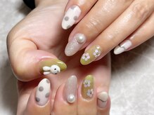 レディグリッター(Lady glitter)/ミッフィーnail