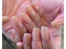 ビューティービースト フォー ネイルアンドアイラッシュ 松浜店(beauty:beast)/ゴールドフレンチ☆