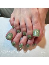 リオッサ オブ ラグーン(RIOSSA of Lagoon)/キラキラ×ライトグリーン