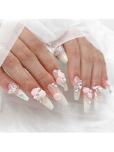 サモパル(3.5.8)/薔薇ネイル