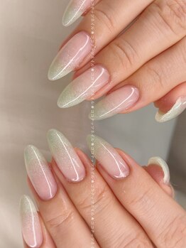 ココナッツネイル/春ネイル