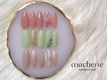 マシェリ 梅田店(macherie)の写真/【オフ込み！！¥3500～】持ち込み画像やアレンジ可♪トレンドデザイン多数!リーズナブル&ハイクオリティ♪