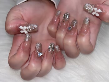 リンネイル 新大久保店(Rin Nail)/#待ち込みデザインOK　#付け放題