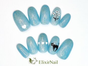 エリクサーネイル 神田(Elixir Nail)/シンプル / クーポン使用