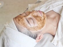 ハーブピーリングでうるつや肌♪毛穴ケア/ニキビケア/シミケア◎