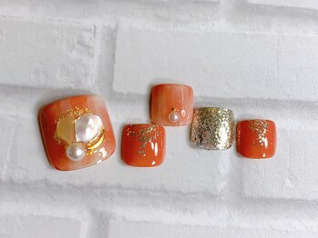 フィールネイル 天王町店(feelnail)/フットデザインコース　12500円