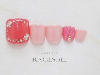 ネイルアンドアイラッシュ ラグドール 松田店/【定額】ベーシックコース