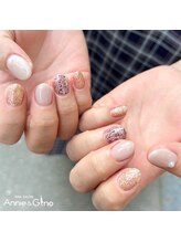 キュアバイアニーアンドジーノ(Qa by Annie&Gino)/クリスマスネイル＊.