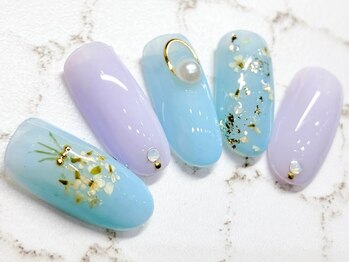 チェリーズネイル(Cherrys Nail)の写真/【大久保駅30秒】大人可愛いネイルデザイン/季節に合わせたデザインもご用意◎憧れの手元美人へ導きます♪