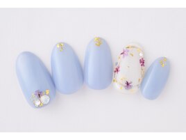 【シンプルデザイン】押し花