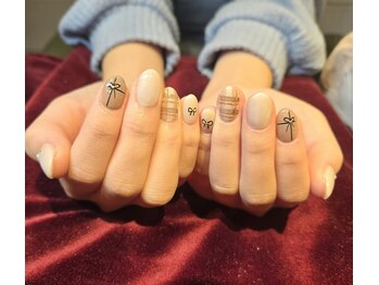 ループスネイルスペース 日吉店(Loops Nail Space)/冬カラーデザイン
