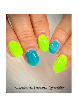 アトリエハルミナ バイ バラ 三島店(atelierharumina by valla)/ネオンカラー/ポップ