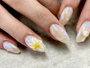 海外ネイル3Dフラワー