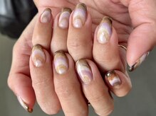 ブランシュ 藤沢(Blanche)/オーダーメイドネイル マーブル