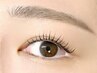 選べるオプション付まつげパーマ+眉WAXスタイリング　¥11500→￥10500