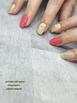 プライベート ネイルサロン マーマ(murmur)/ワンカラーネイル