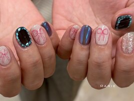 4)7000円 鉛筆ネイル 0106c