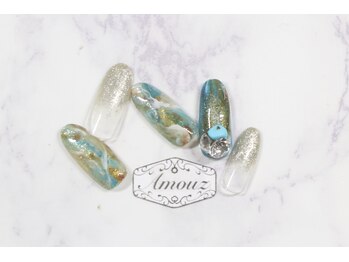 アモウズ(Amouz)/定額【テーマ:ターコイズ】11