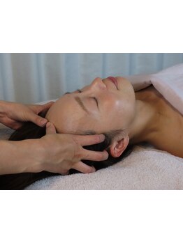 ヘッドスパで癒されたい