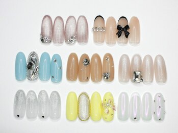 ジジ ネイル(ZIZI Nail)/(ジェル)ワンホンネイル定額