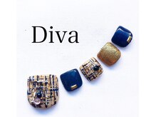 ネイルサロンディーバ 塚口店(Diva)/Footアート10本込￥8100