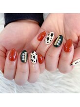 ジェイグランド(JGRAND)/牛柄ネイル