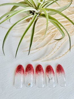 ラメグラデーション¥3000