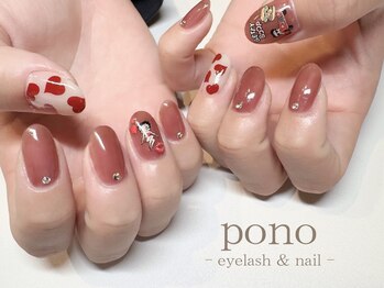 バレンタイン/キャラネイル