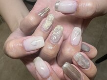 ネイル クランツ(nail kranz)/ハートニュアンスネイル
