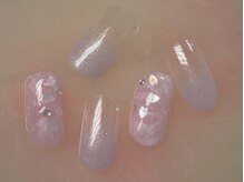 ベリー(berry)/定額A ¥5500 花びらマーブル