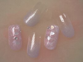 定額A ¥5500 花びらマーブル