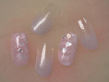 定額A ¥5500 花びらマーブル