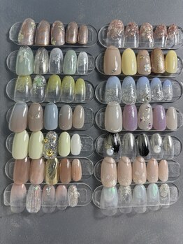 リグラ(RIGRA.)の写真/迷ったらこれ◎定額で叶う上品トレンドネイル♪