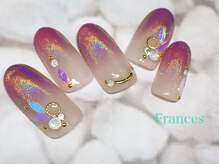 フランセス(Frances)/ユニコーングラデーションネイル