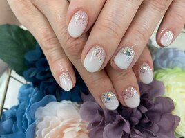 【田坂】ホワイト☆グラデ