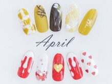 エイプリルプラス(April plus)/バレンタインネイル