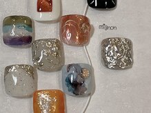 ミニョン(mignon)/foot親指ワンポイントデザイン