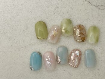 アンドヴァ ピヴォクロス店(Andova)/【23SN3】2023夏ネイルvol.1