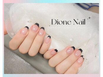 ディオーネ ネイルスタジオ(Dione)/クリアベースフレンチ
