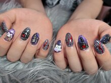 ダークハニー 池袋店(Dark Honey)/ダークハロウィンネイル