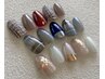 ★毎月変わる定額アート★爪に優しい丁寧な施術 ￥9350