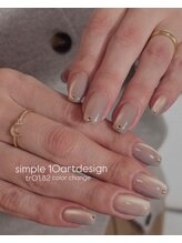 ゴトラネイル(5.tr_nail)/simple10art design