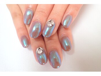 ネイル ロッカ(nail LOCCA)/ミラーネイル　メタルネイル